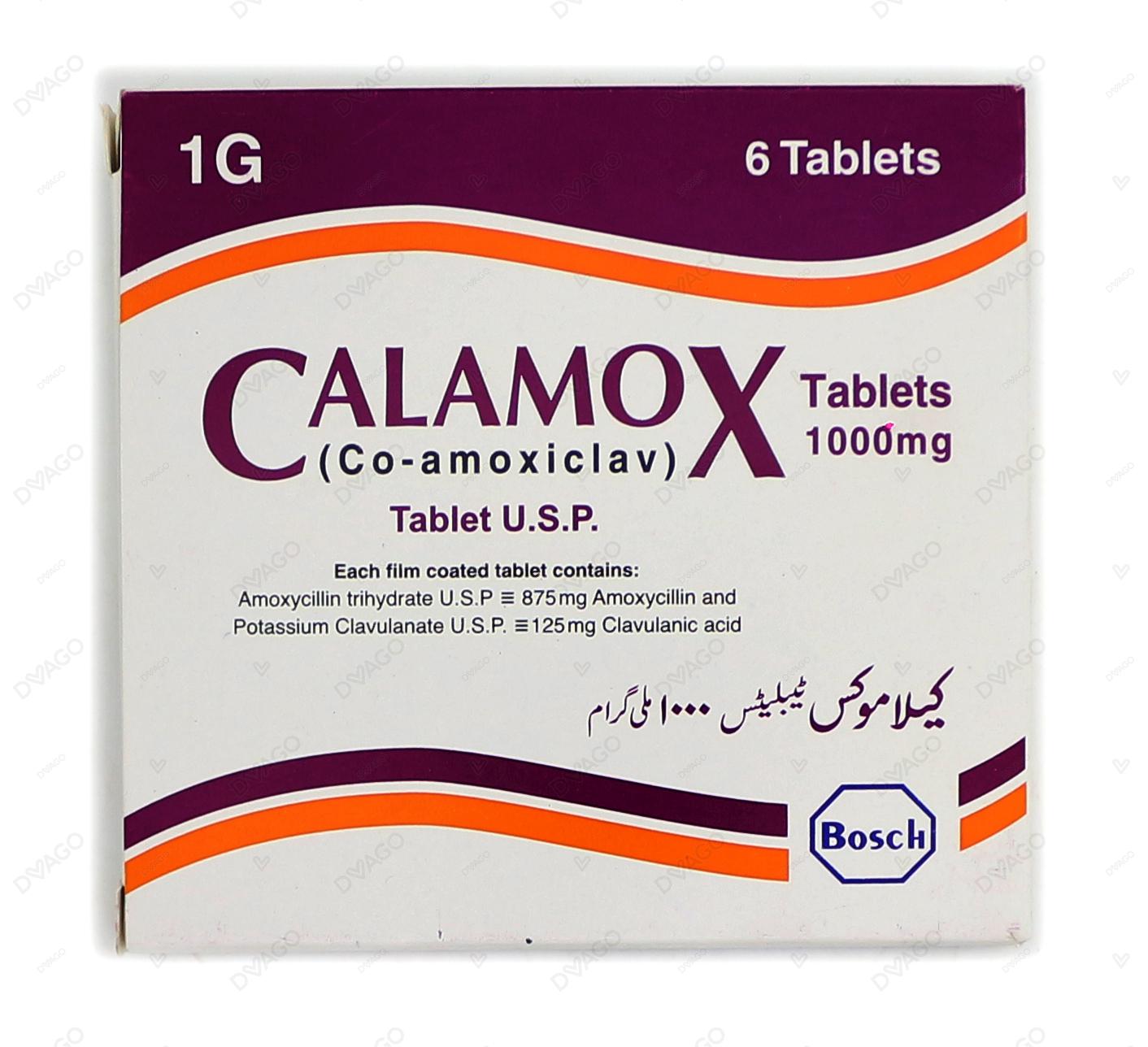 Calamox 1g Tablets