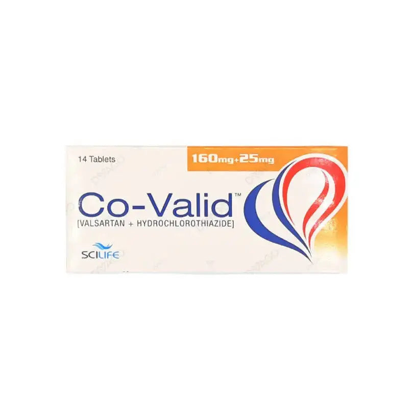 CO-VALID 160/25mg Tablets