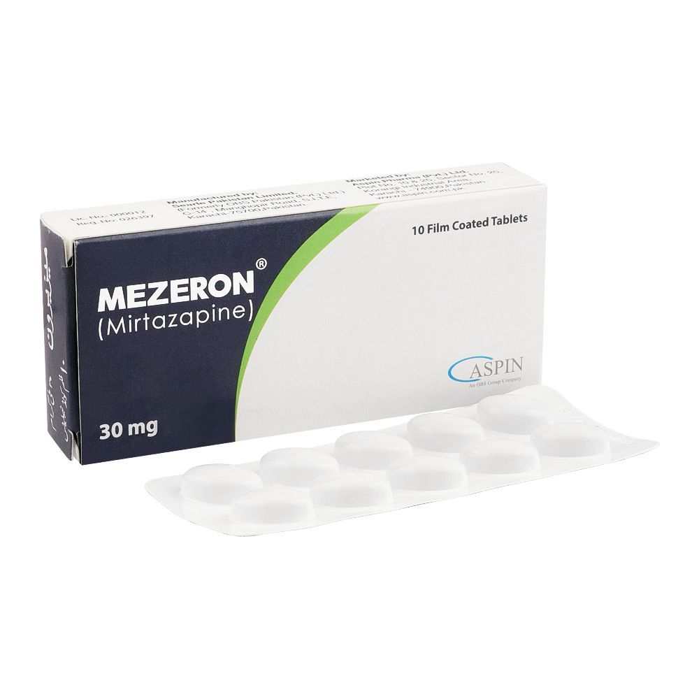 Mezeron 30mg Tablets