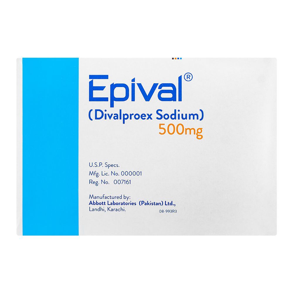 Epival 500mg Tablets
