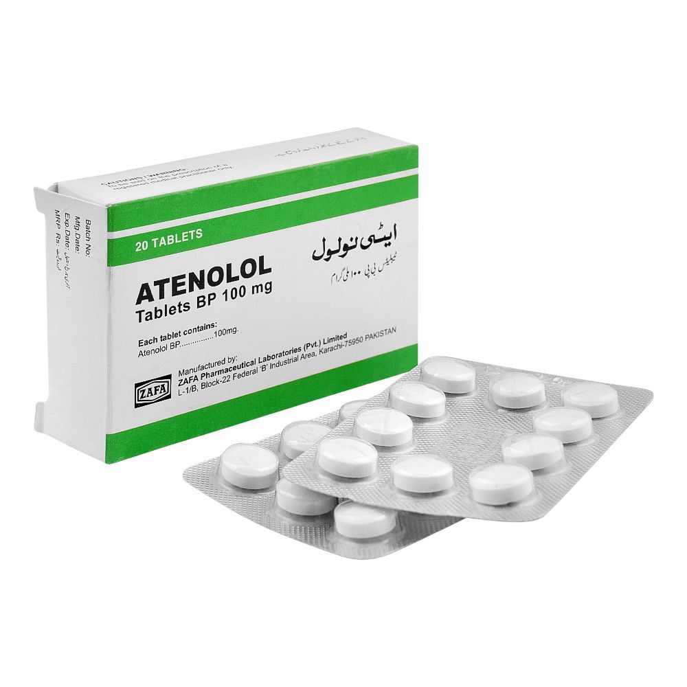 Atenolol 100mg Tablets