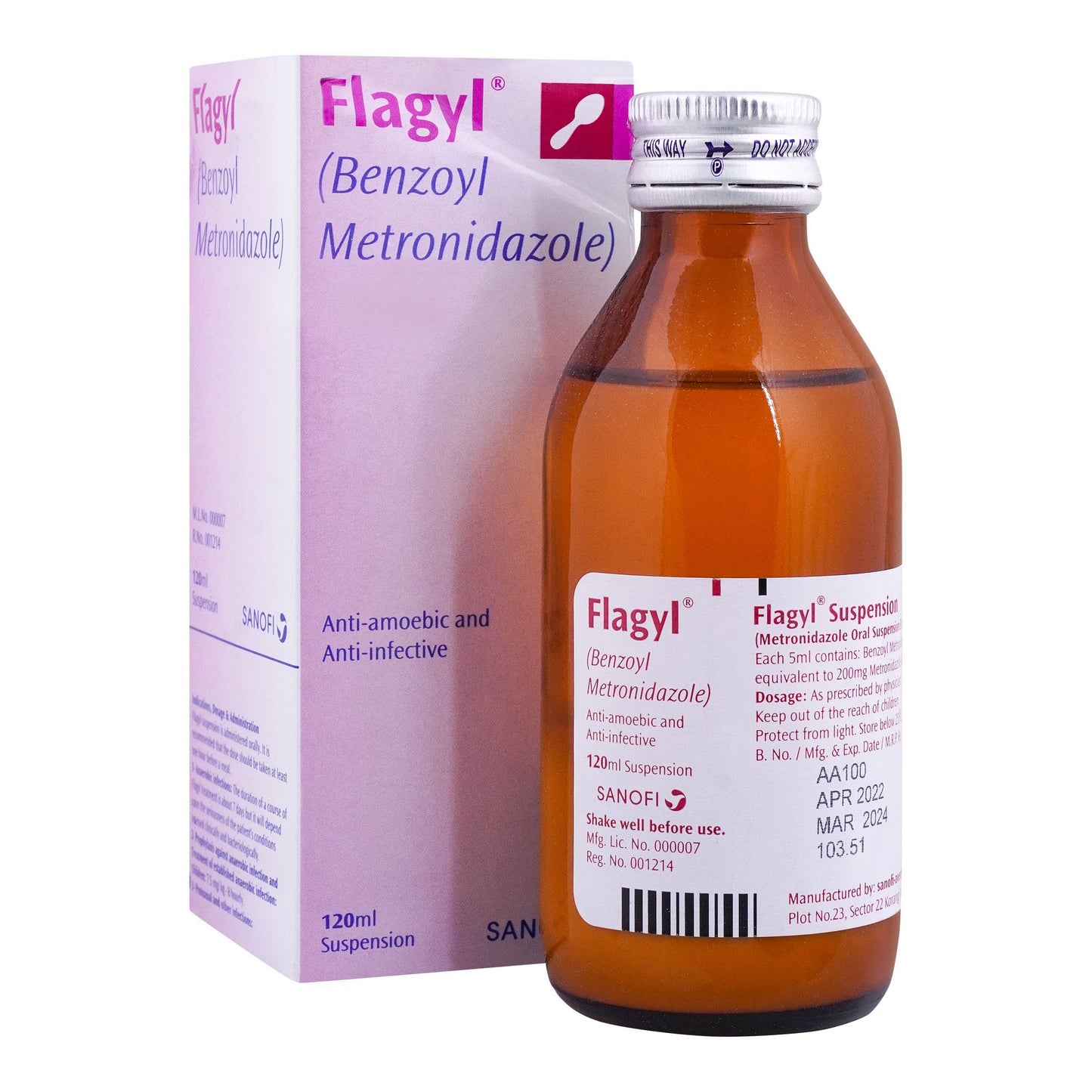 Flagyl 120ml Syrup