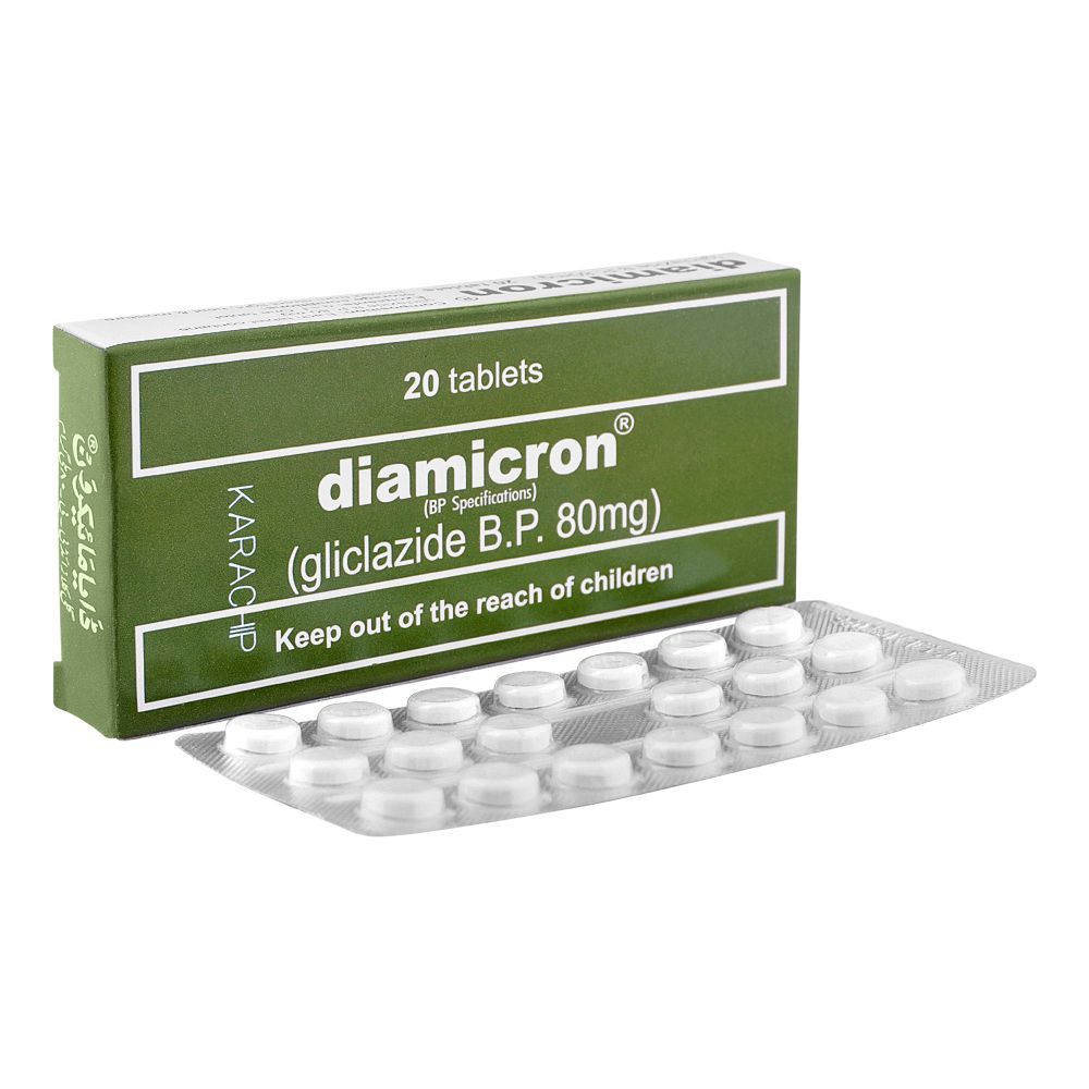 Diamicron 80mg Tablets