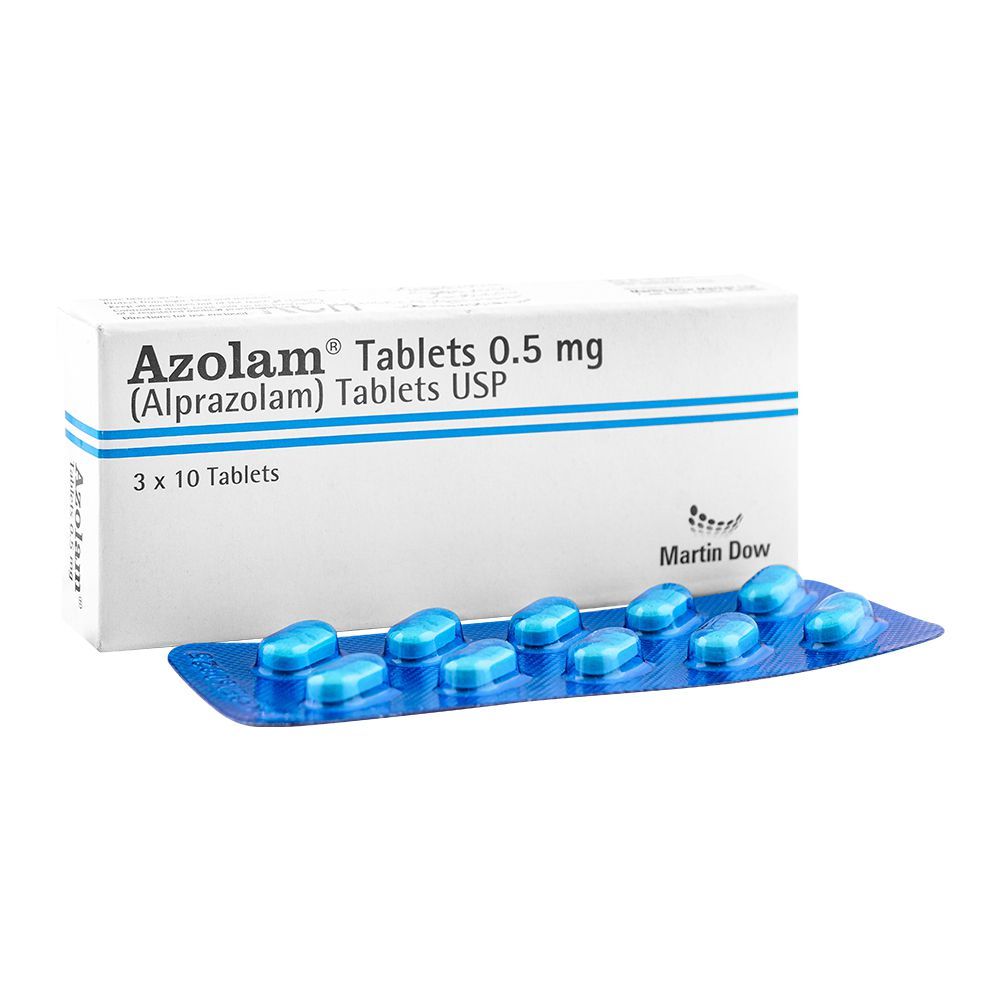 Azolam 0.5mg Tablets