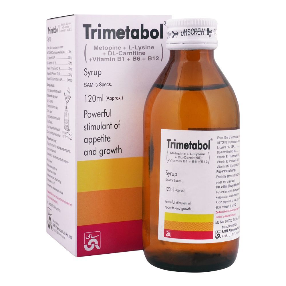Trimetabol 120ml Syrup