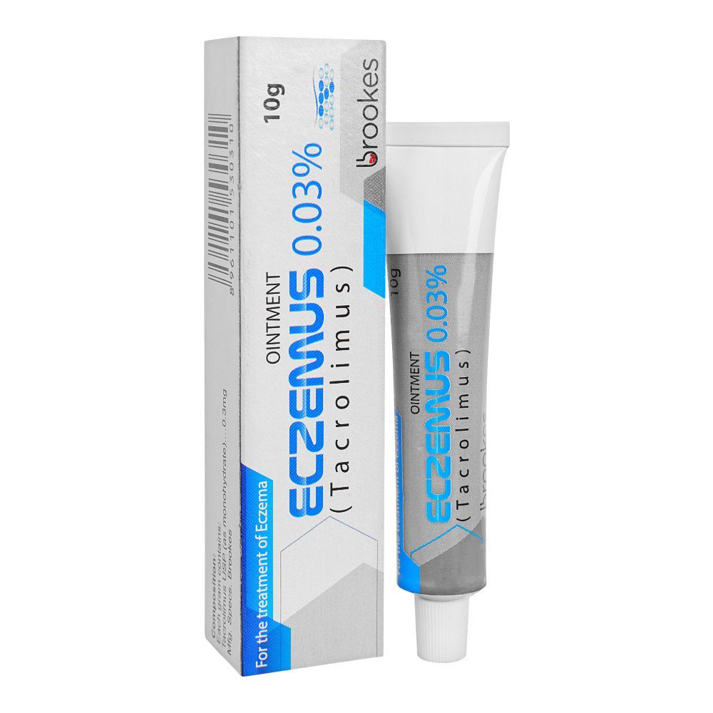 Eczemus 0.03% 10g Ointment