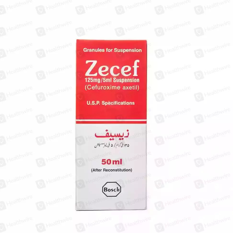 Zecef / 125mg 5ml 50ml Syrup