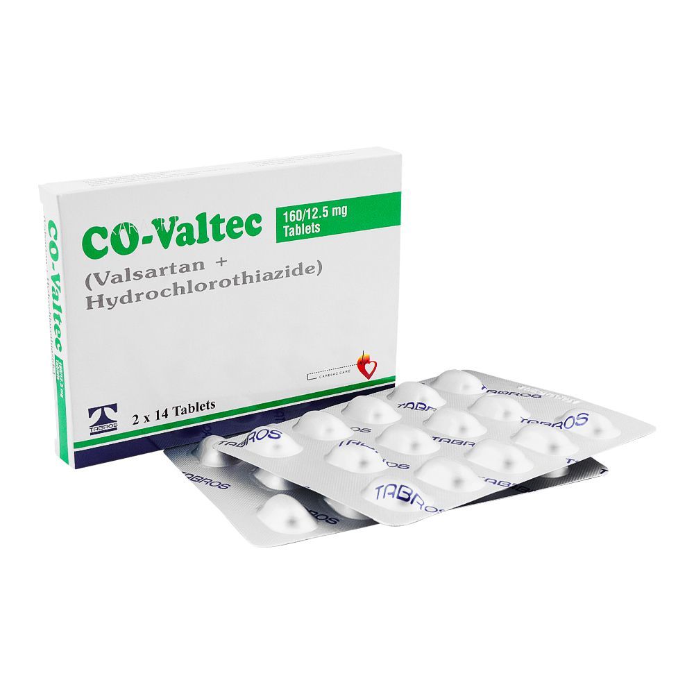 CO Valtec 160/12.5mg Tablets (28s)