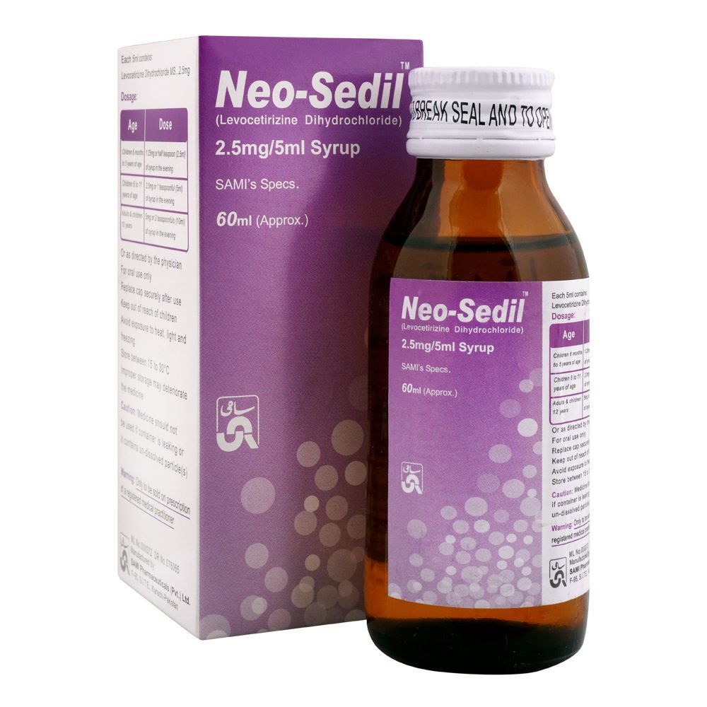 Neo Sedil 60ml Syrup
