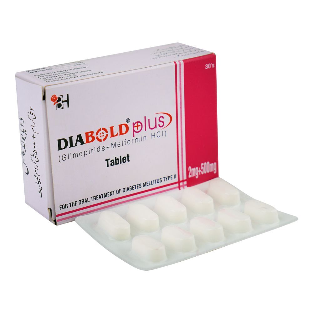 Diabold Plus 2/500mg Tablets