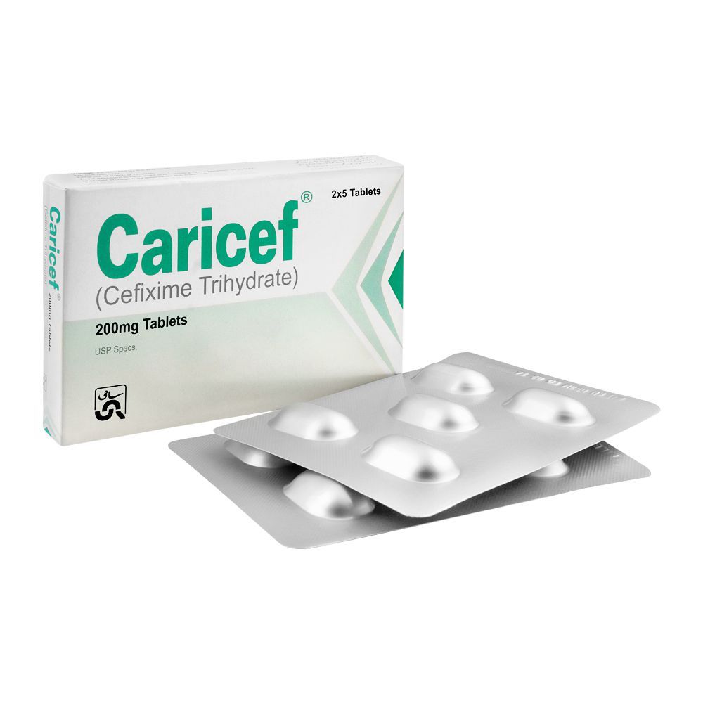 Caricef 200mg Capsules