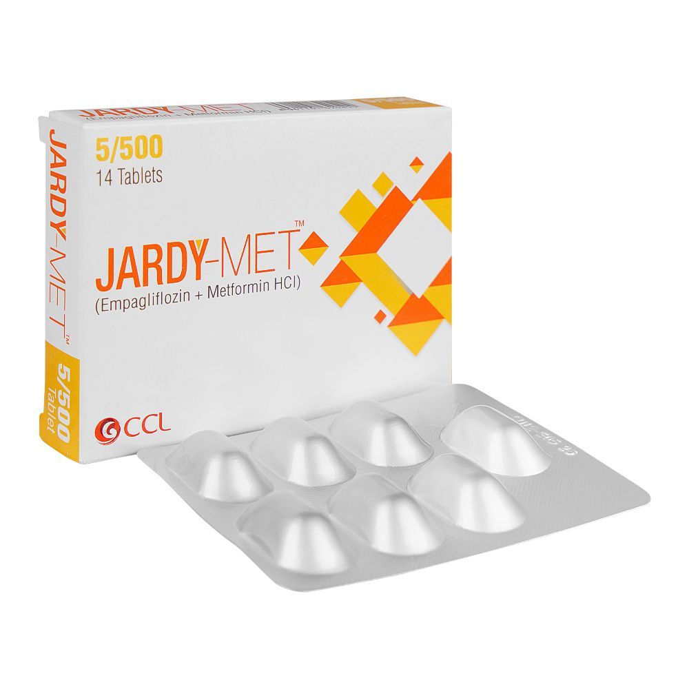 Jardy Met 5/500mg Tablets