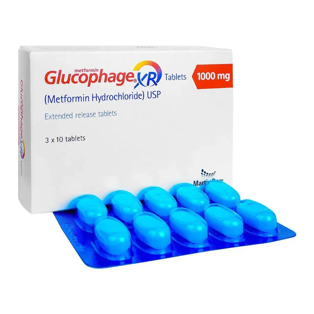 Glucophage XR 1000mg Tablets