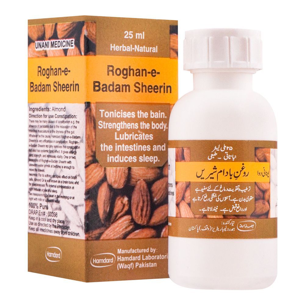 Hamdard Roghan E Badam Sheerin 25ml
