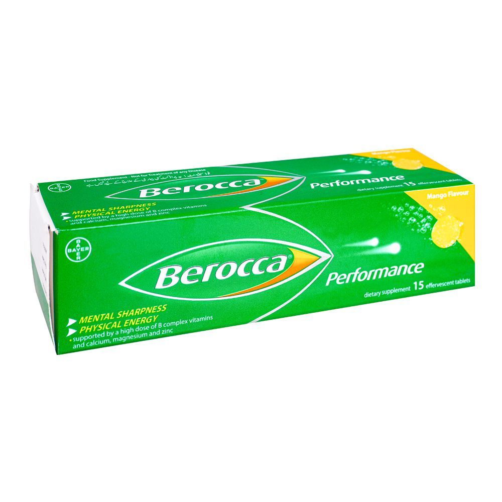 Berocca Performance Mango Tablets (15s)