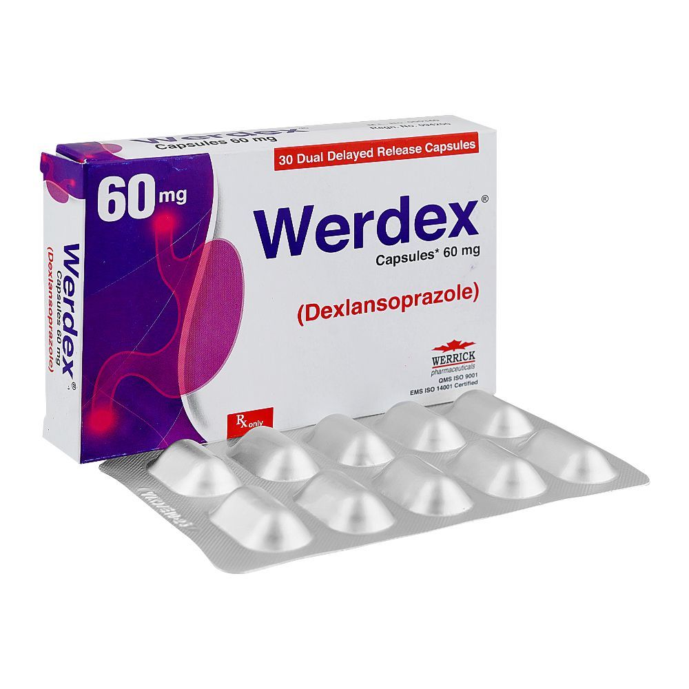 Werdex 60mg Capsules