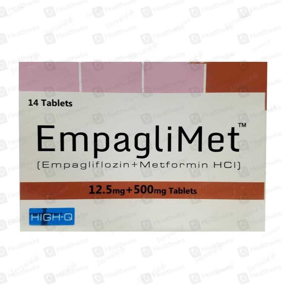 Empaglimet 12.5/500mg Tablets