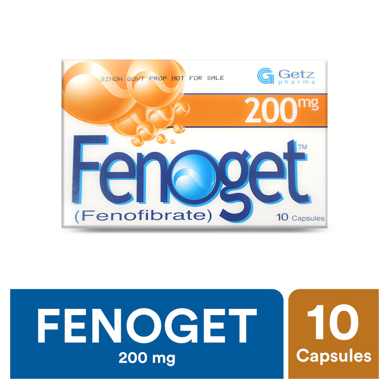 Fenoget 200mg Capsules