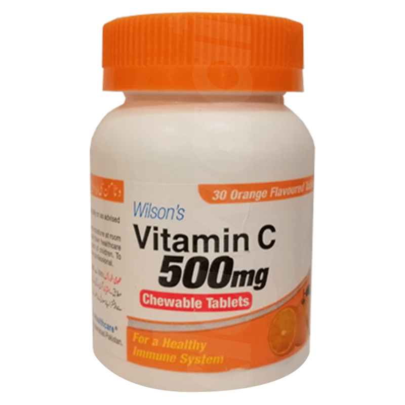 Vitamin C Chewable (WILSON) 500mg Tablets