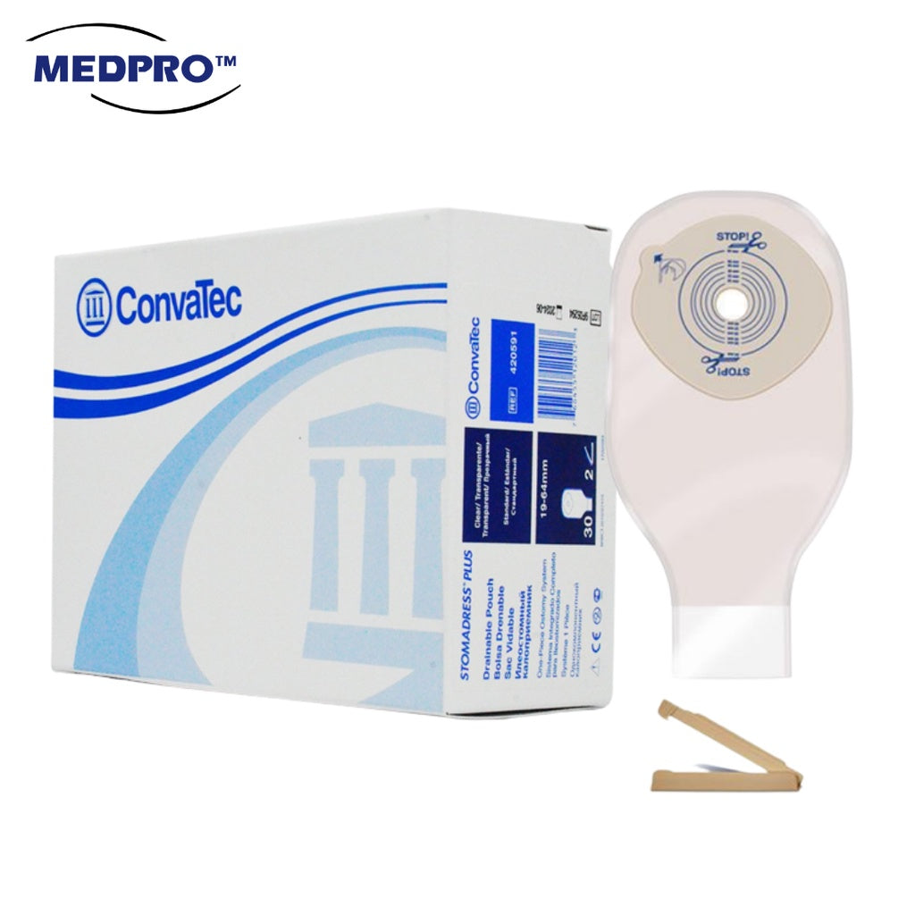 Convatec Plus Drianable Pouch 38MM