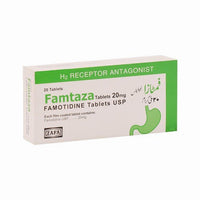 Famotid 20mg Tablets