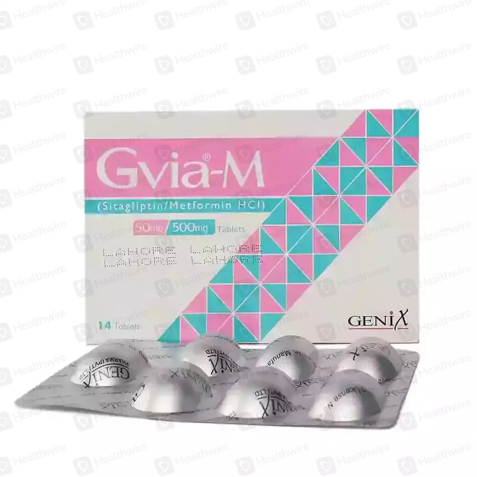 Gvia M 50/500mg Tablets