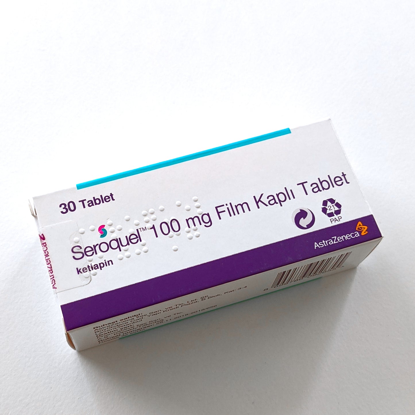 Seroquel 100mg Tablets
