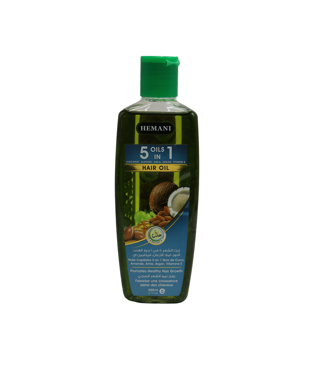 Hemani Green Coconut Oil 5 IN 1 200ml