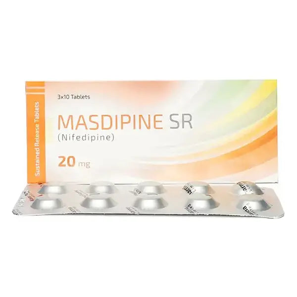 Masdipine SR 60mg Tablets
