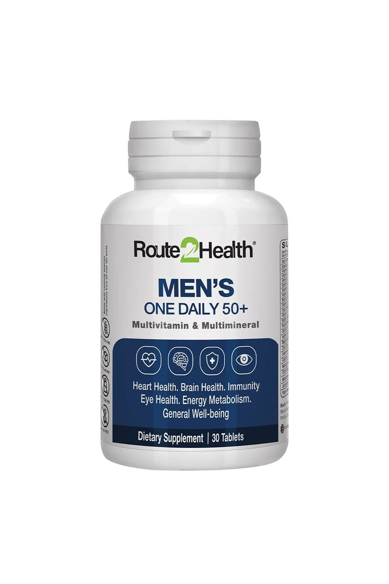Route 2 Health Mens One Daily 50+ Tablets (30s)