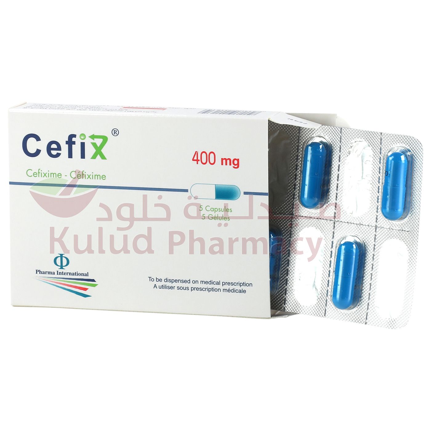 Cefix 400mg Capsules (5s)
