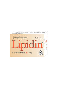 Lipidin Stk 40mg Tablets