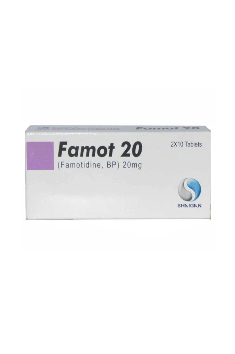 Famot 20mg Tablets