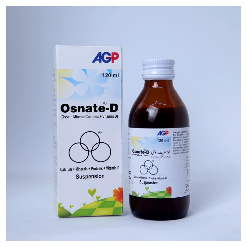 OSNATE-D 120ml Syrup