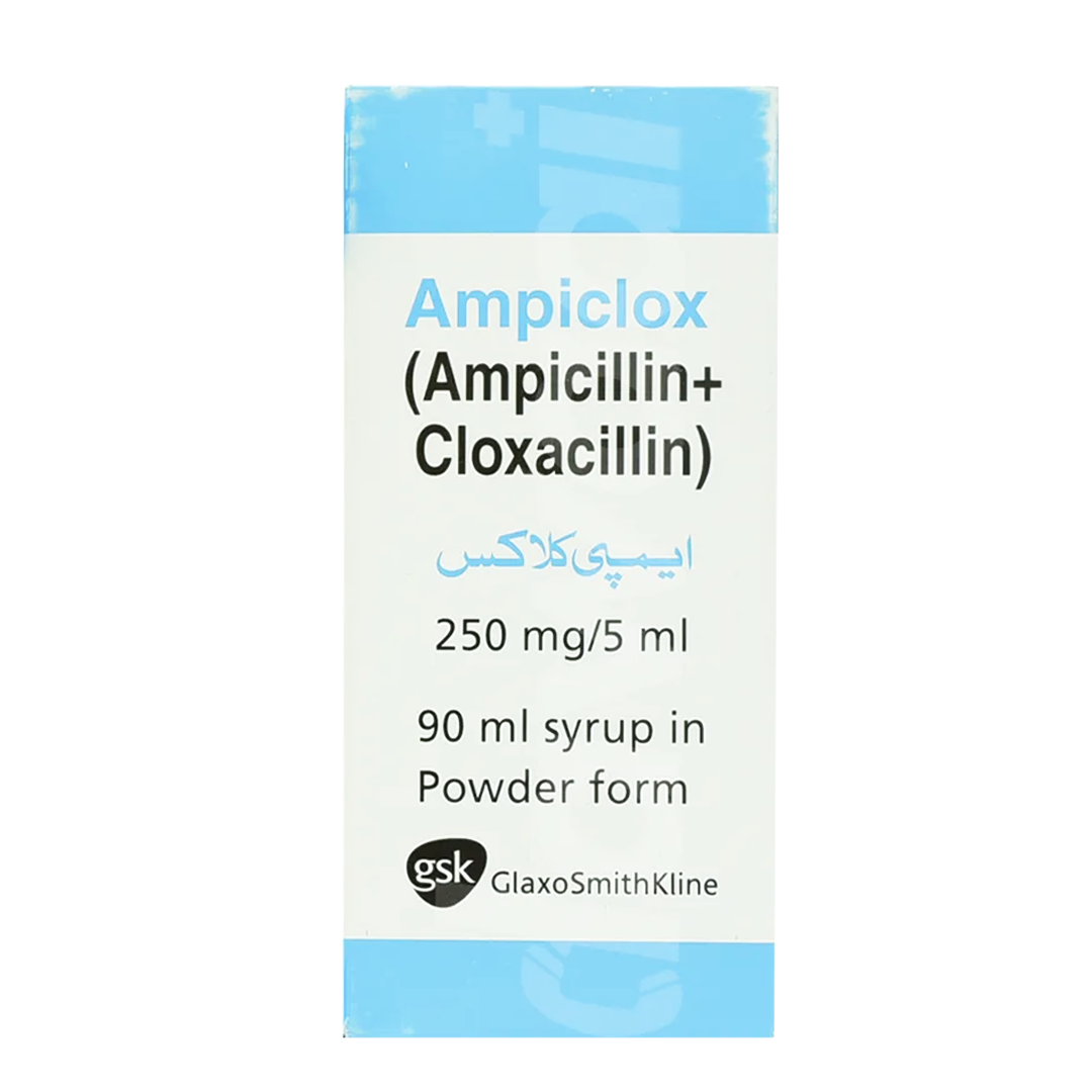Ampiclox 250mg 90ml Syrup