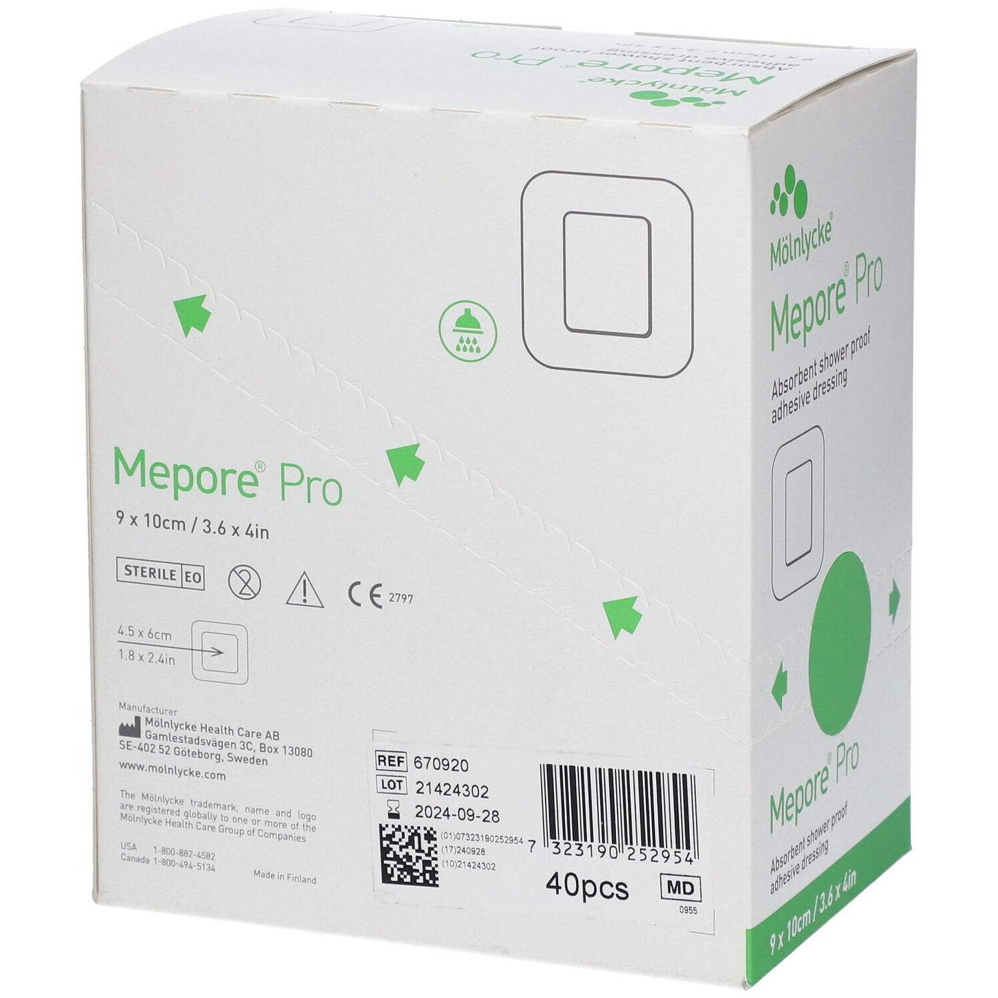 Mepore 9X10 CM / 3.6X4 IN