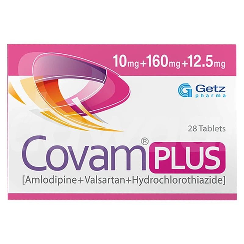 Covam Plus 10/ 160/12.5mg Tablets