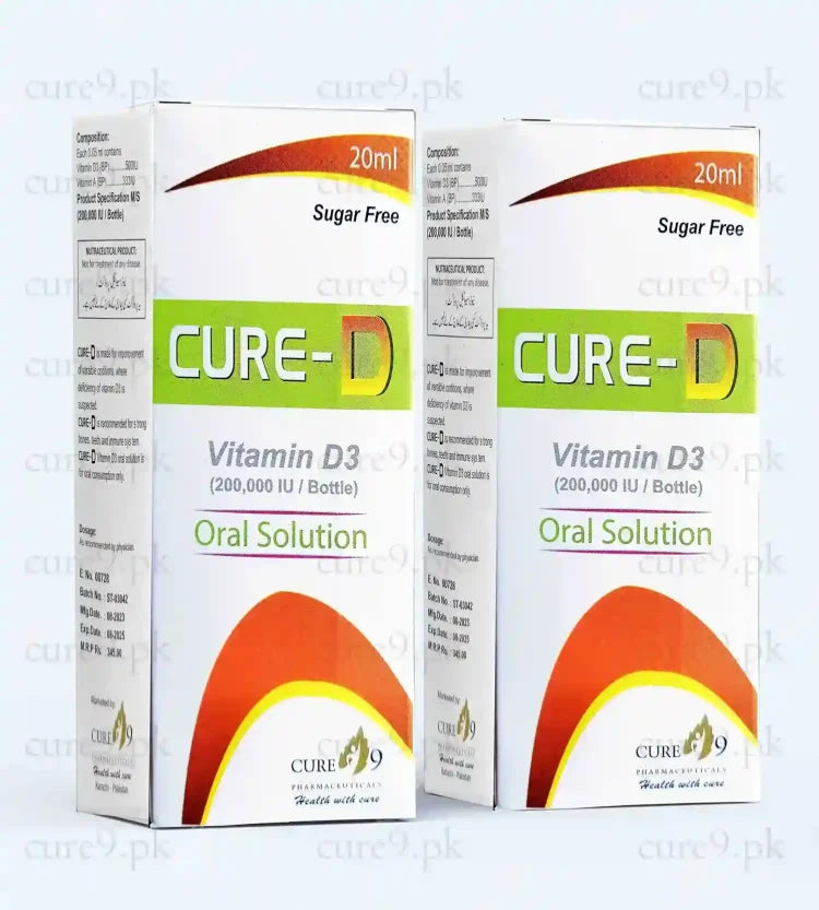 Cure D Oral 20ml Solution