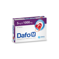 Dafo M 5/1000mg Tablets