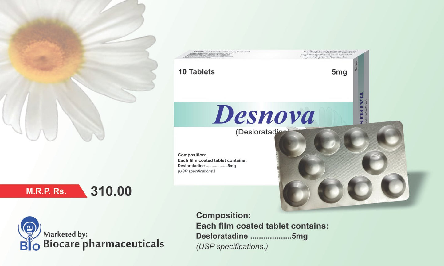 Desnova 5mg Tablets