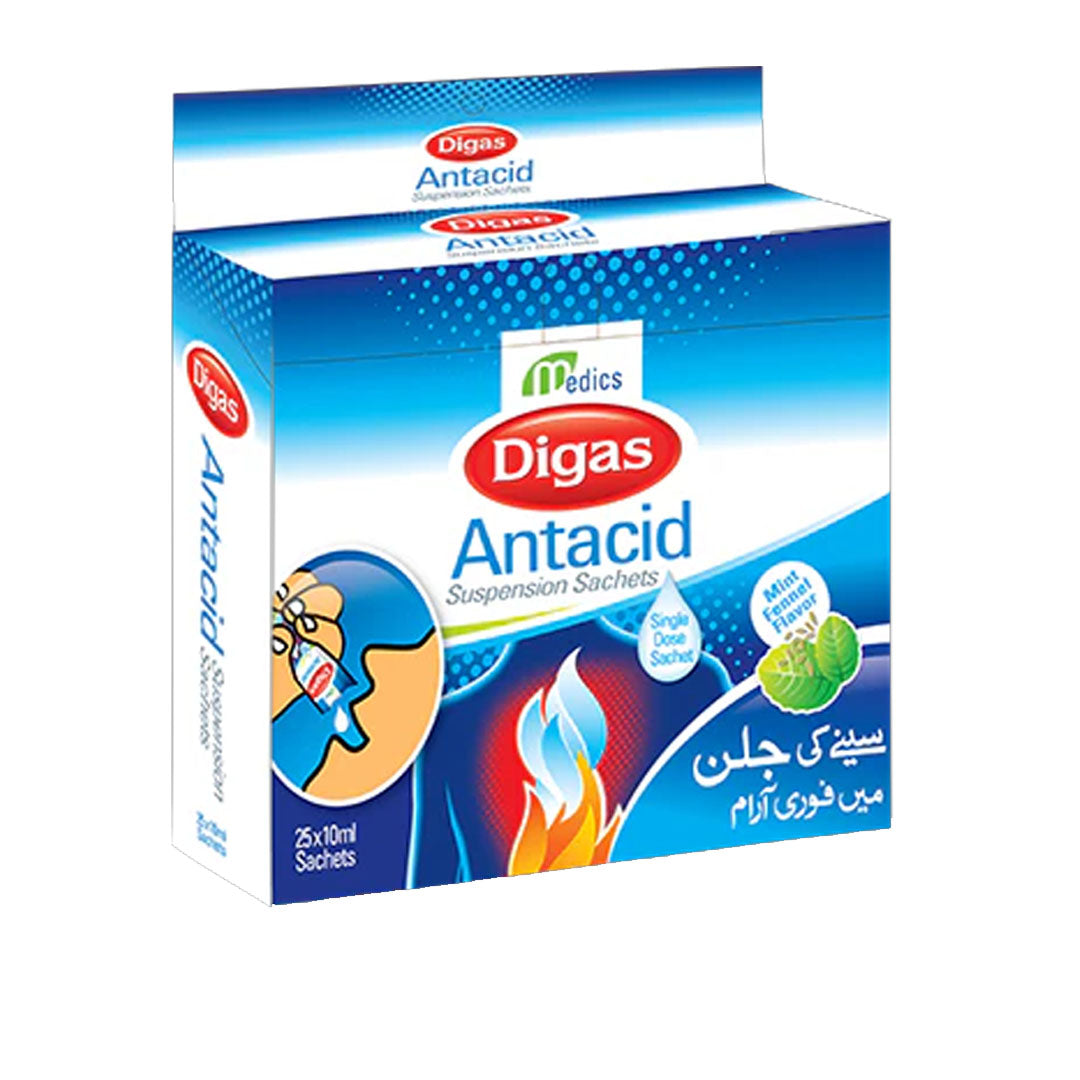 Digas Antacid Sachets