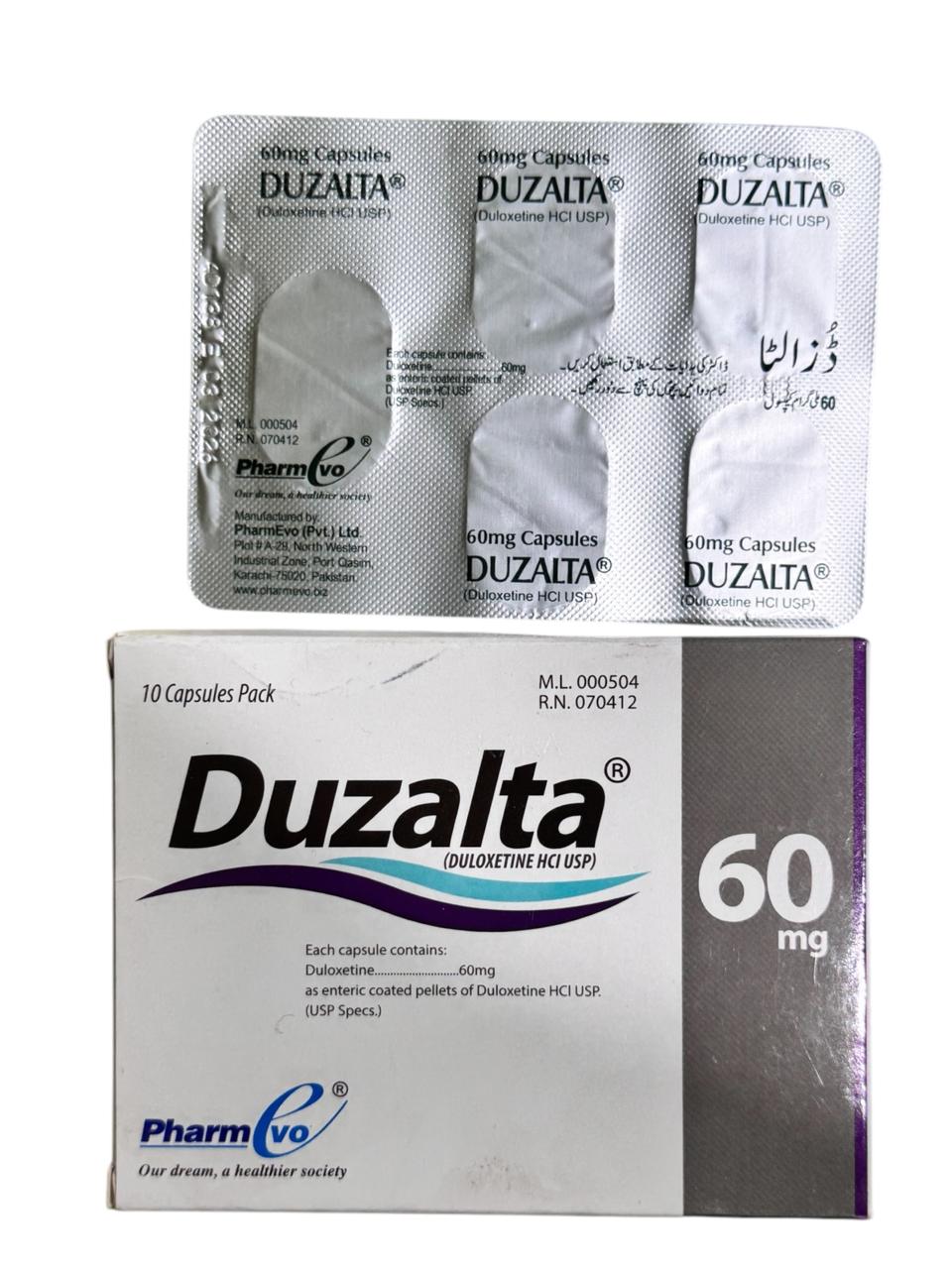 Duzalta 60mg Tablets