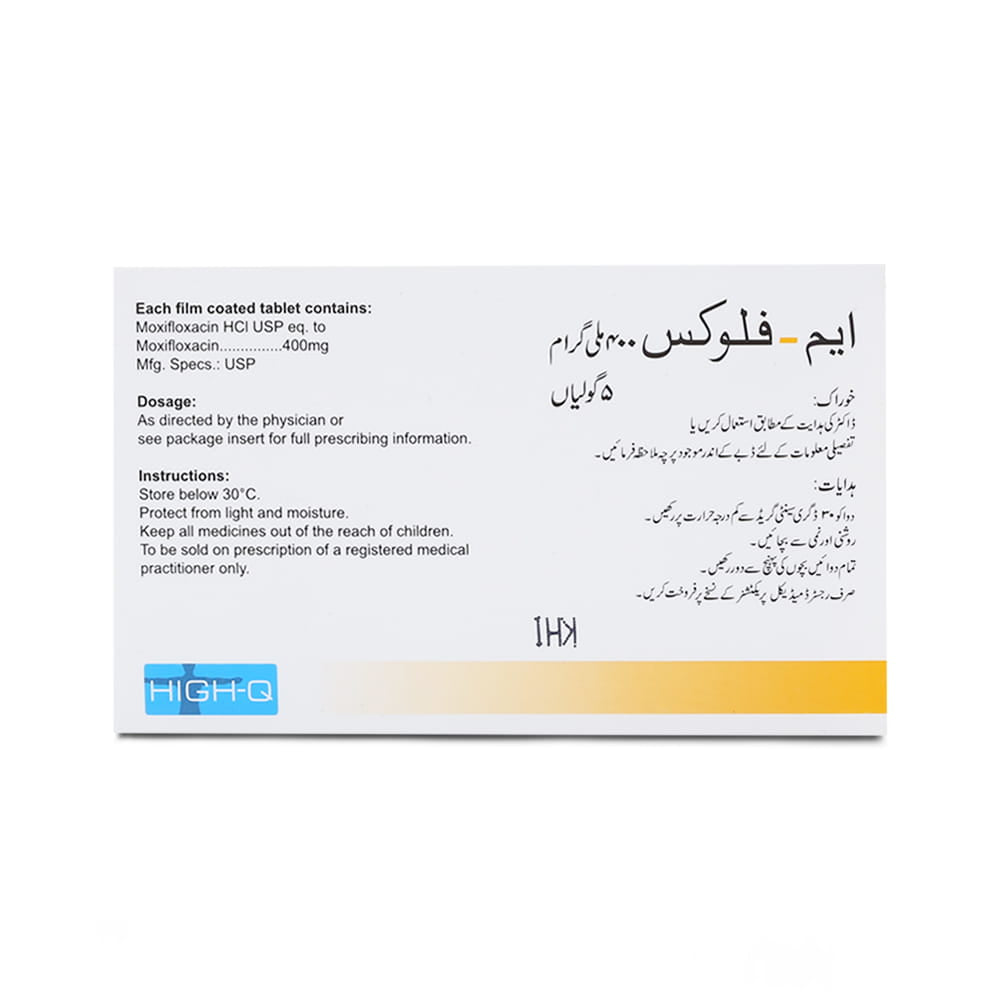 EM Flox 400mg Tablets