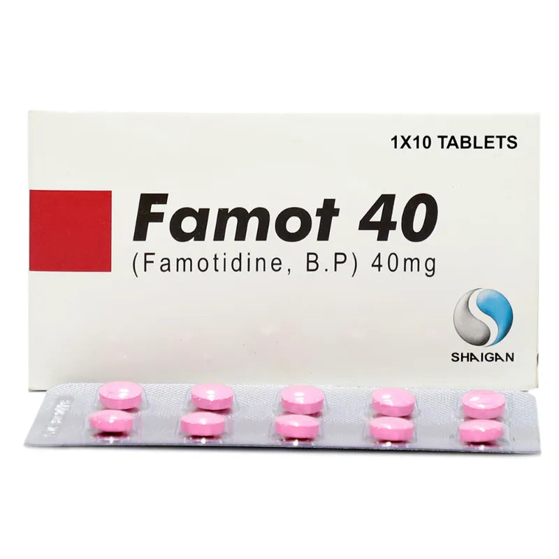 Famot 40mg Tablets