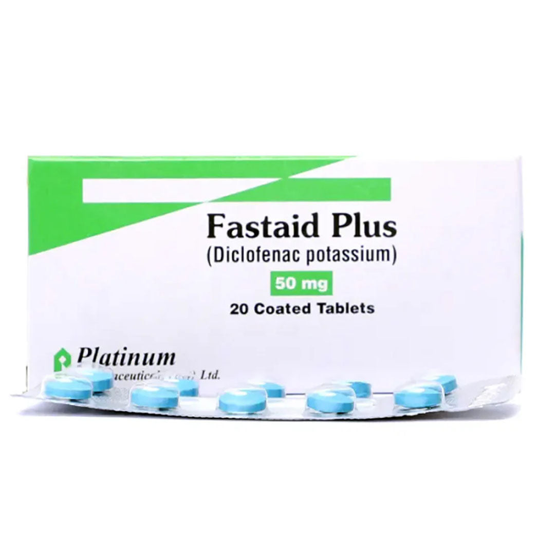 Fastaid Plus 50mg Tablets