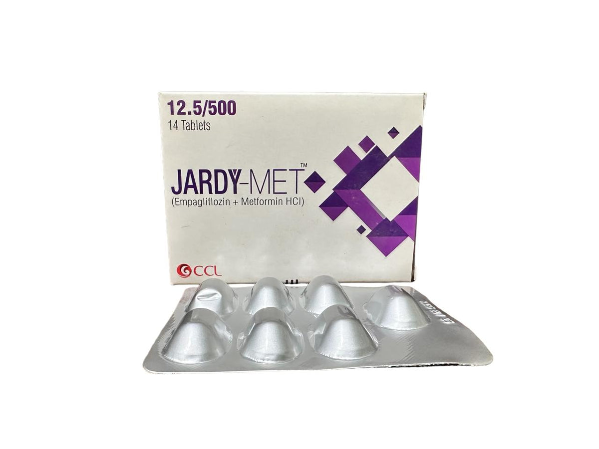 Jardy Met 12.5/500mg Tablets