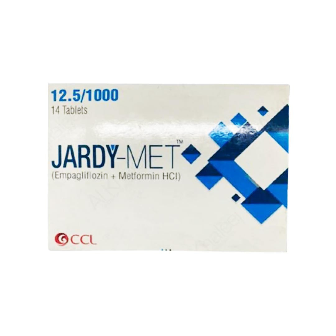 Jardy Met 12.5/1000mg Tablets