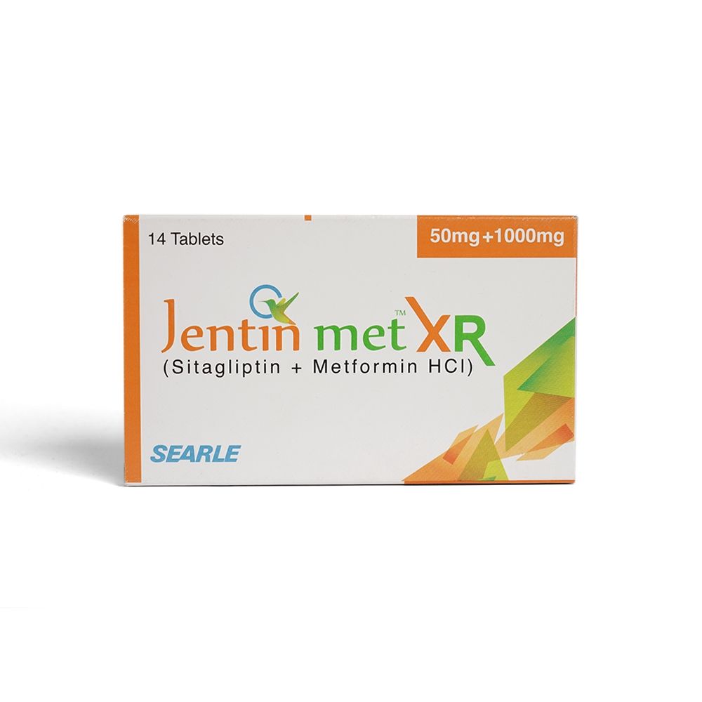 Jentin Met XR 50/1000mg Tablets