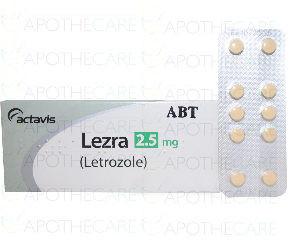 Lezra Excel 2.5mg Tablets