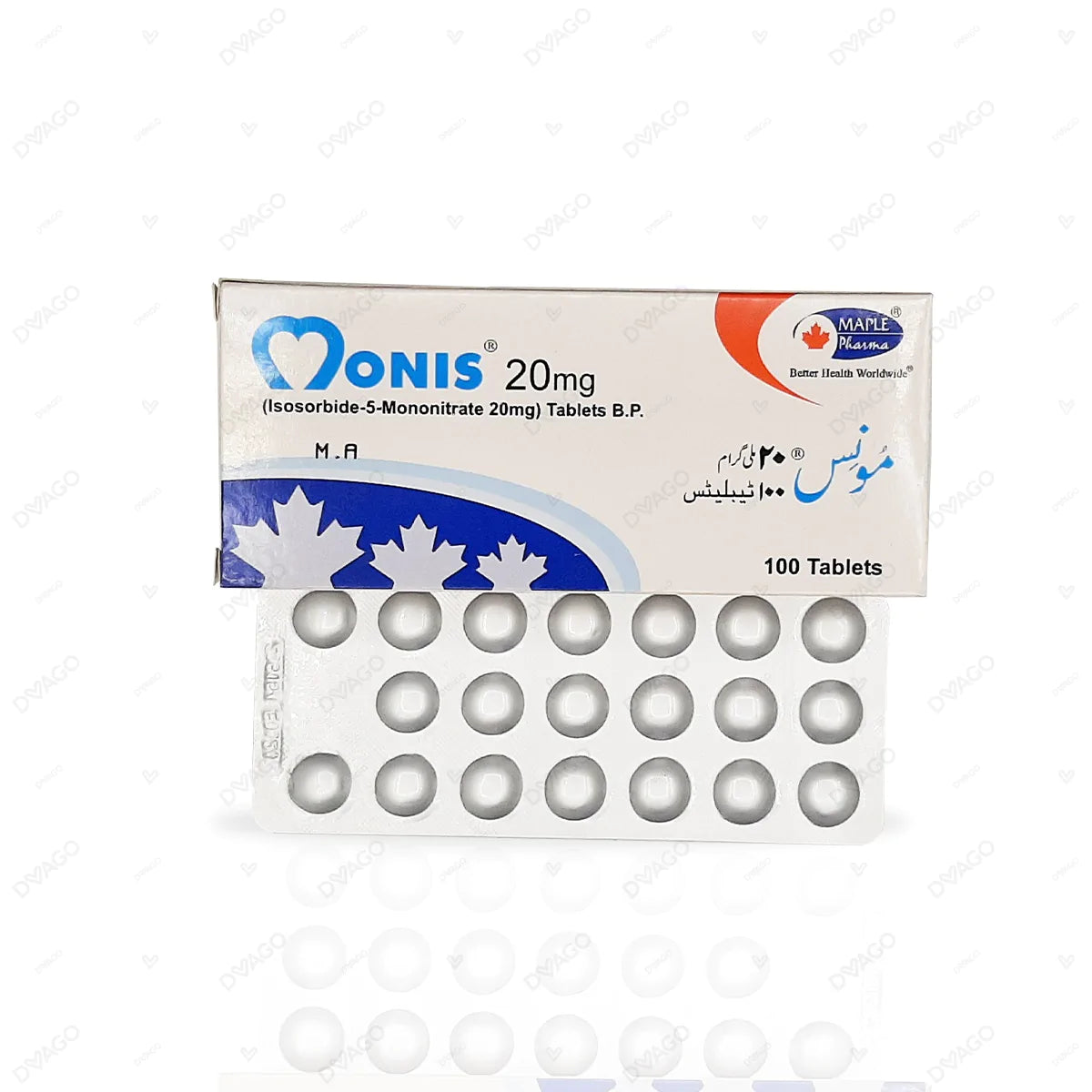Monis 20mg Tablets (100s)